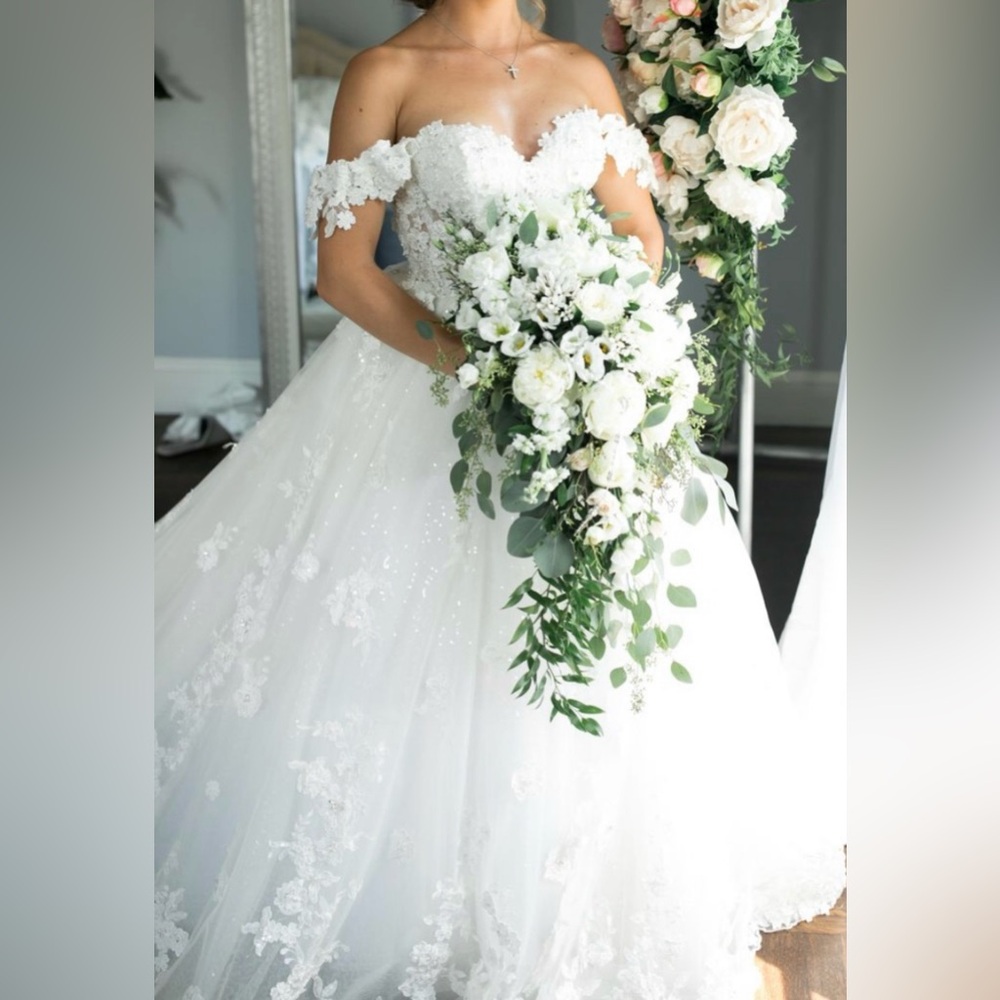 Eve of Milady Wedding custom ball gown